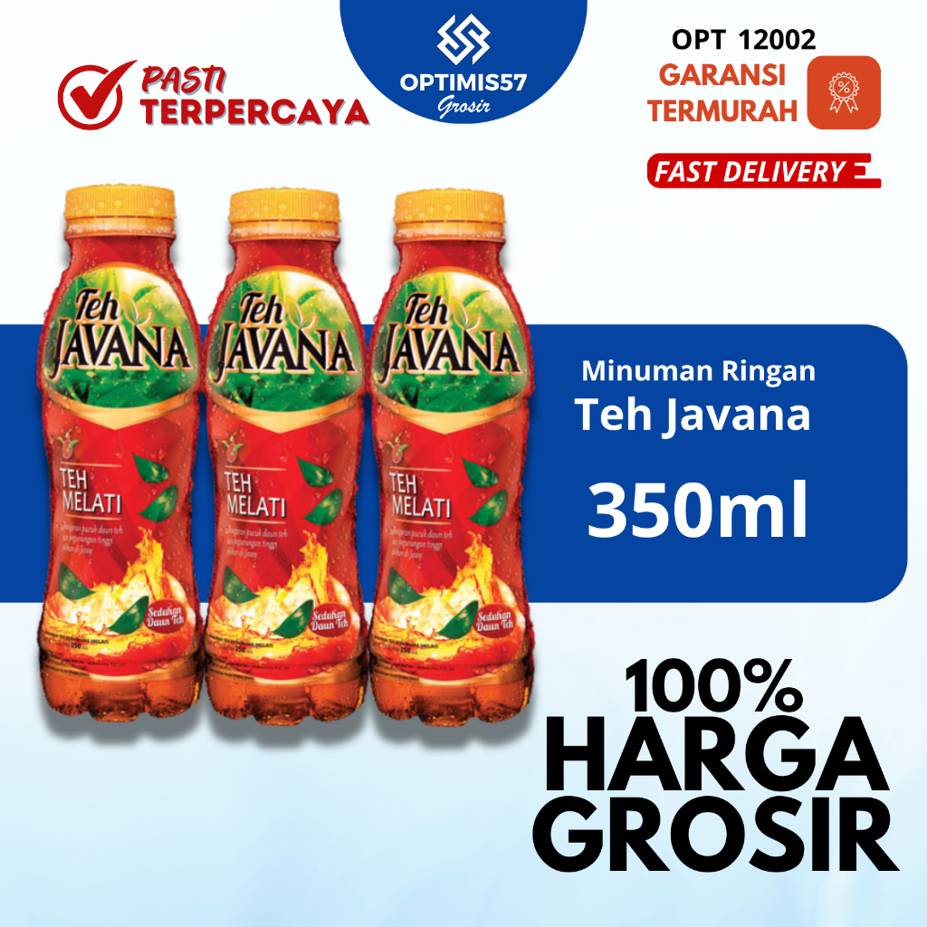 

Teh Javana Original Botol 350ml | Minuman Ringan Teh Javana Original Botol Grosir Termurah 12pcs OPT12002