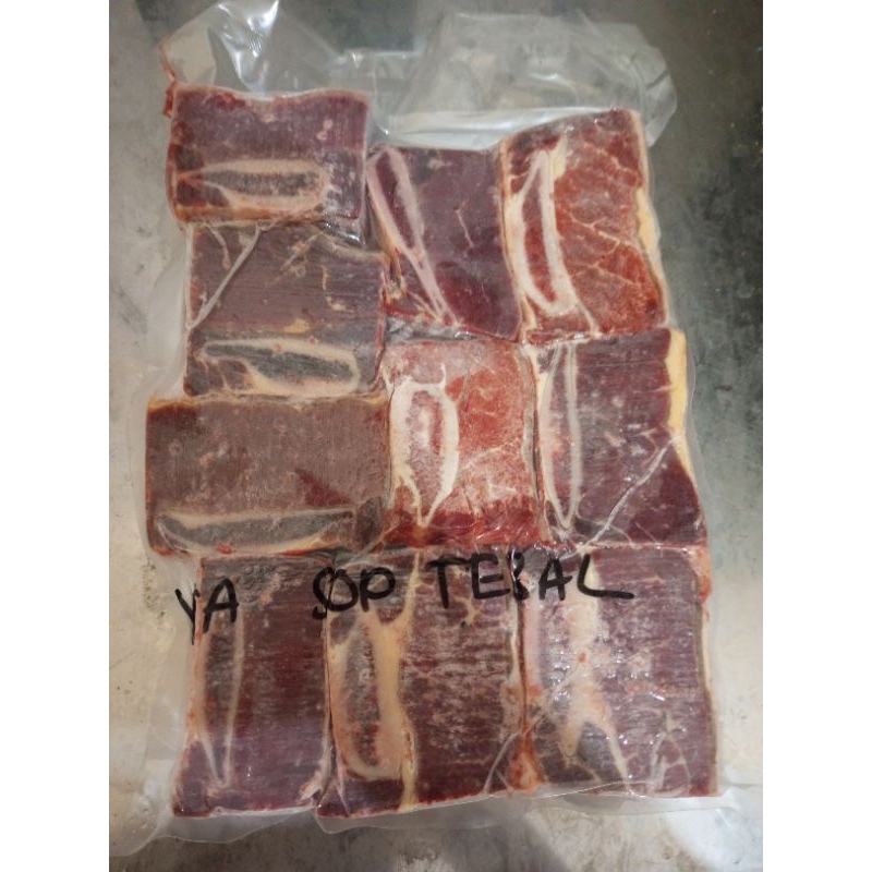 

Iga Sop Daging Tebal / Short ribs 500 gram/1 Kg