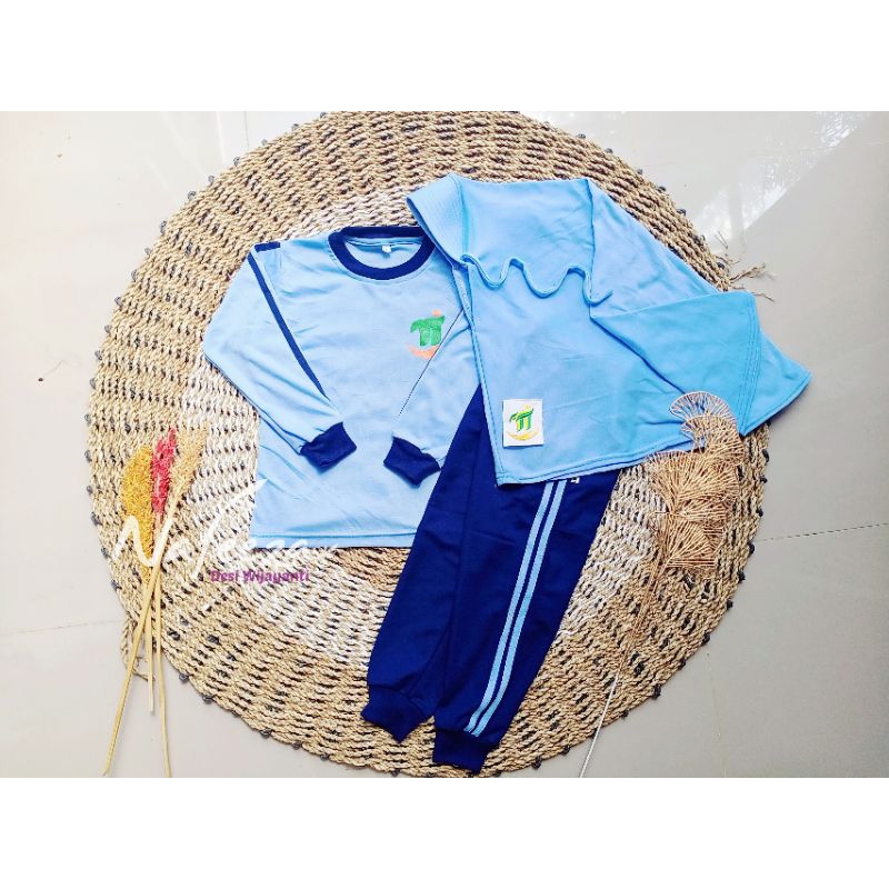 Seragam Olahraga Anak Kaos Sekolah Jahit Custom TK SD SMP SMA Baju Sporty Training