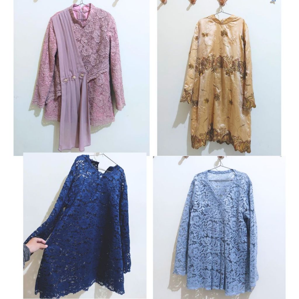 Preloved Kebaya Pesta dan Wisuda Jahit