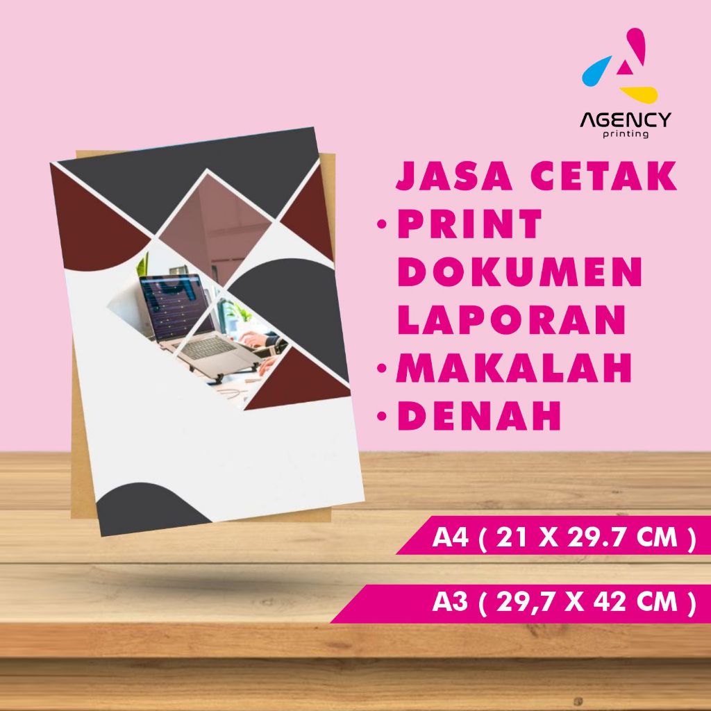 

Print Cetak Documen Laporan Makalah Denah HVS A3+ A4 100 Gsm