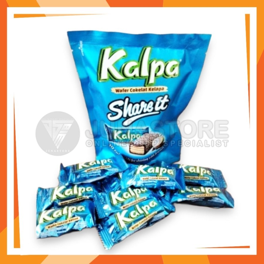 

Kalpa Share It isi 10 pcs @9gram / Wafer Cokelat Kelapa