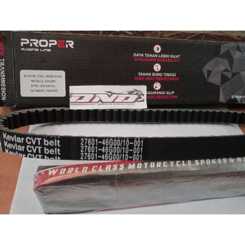 PROPER Vanbelt spin vanbelt skydrive/Vanbelt skywave Vanbelt proper spin