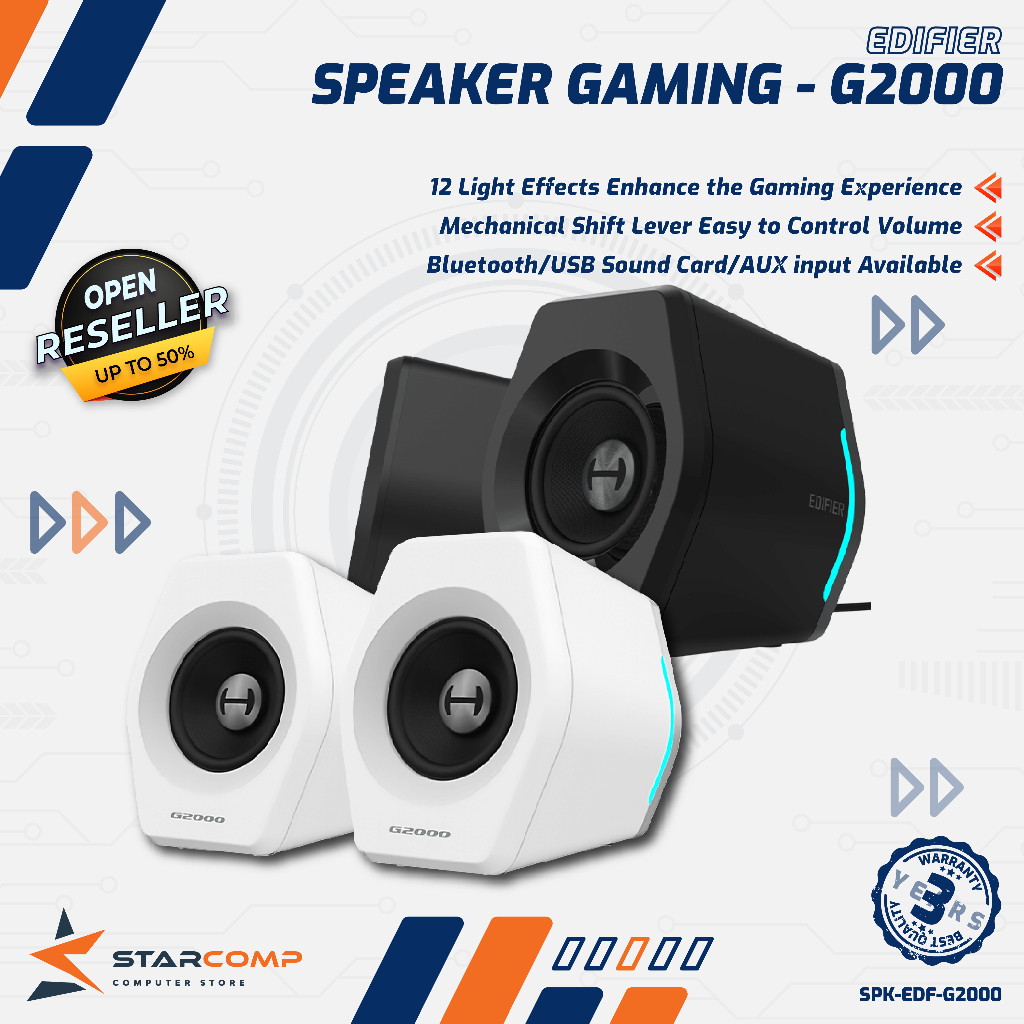 Edifier G2000 Hecate 2.0 Gaming Speaker Soundbar
