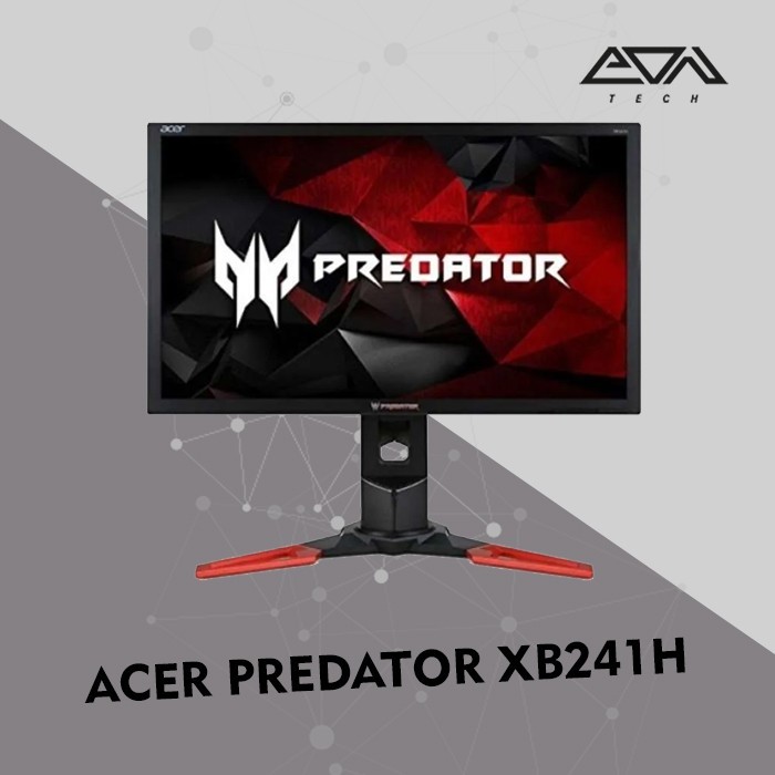 ACER Predator XB241H Monitor (24"HDMI/DP/1ms/144hz/TN Panel/Full HD)
