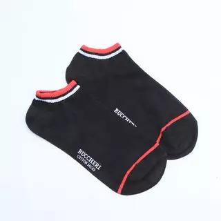 Buccheri Red & White Sneakers Socks BCKS6020.