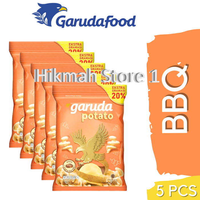 

OS3》 Garuda Crunchy Potato rasa Daging Sapi BBQ 15 gram snack tornado edition - ocorn Eceran