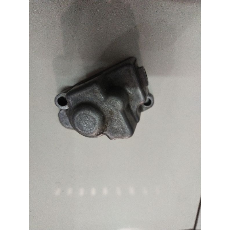 Cover Tutup Pompa Oli Samping Yamaha Alfa Zigma Force One Fiz F1Z F1ZR Original Aluminium