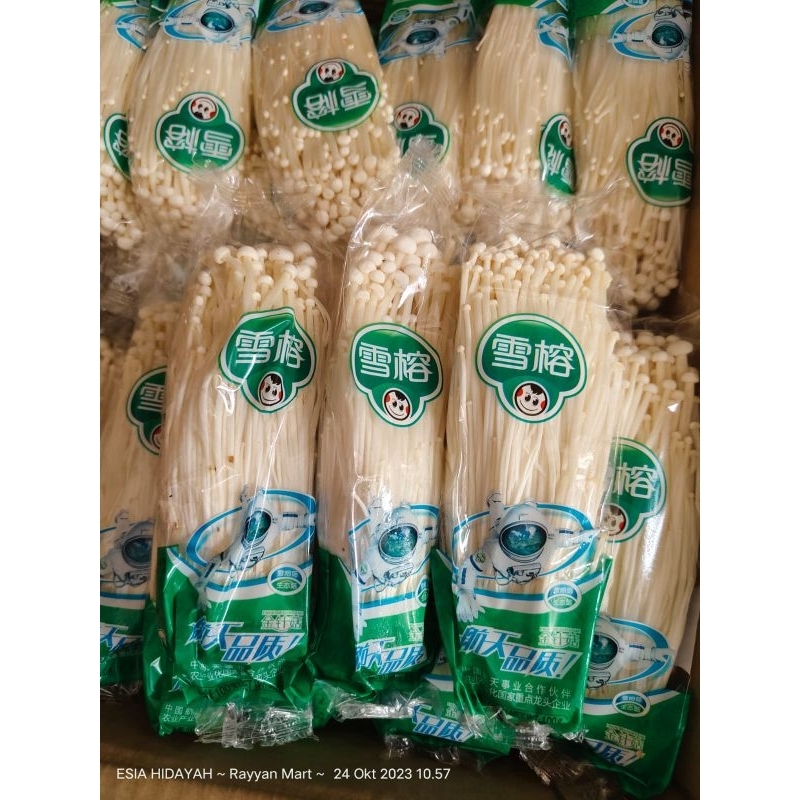 

JAMUR ENOKI ( 15RB/3PCK )