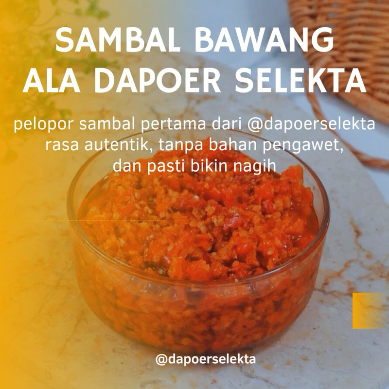 

DAPOER SELEKTA - Sambal Bawang