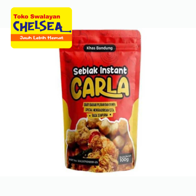 

Seblak carla seblak instan 100gr - Batagor carla batagor kuah instan 70gr per 5 pcs - khas bandung