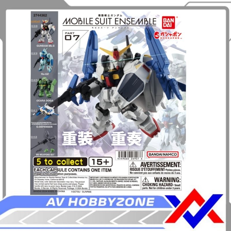 Gachapon Mobile Suit Ensemble 07 Bandai