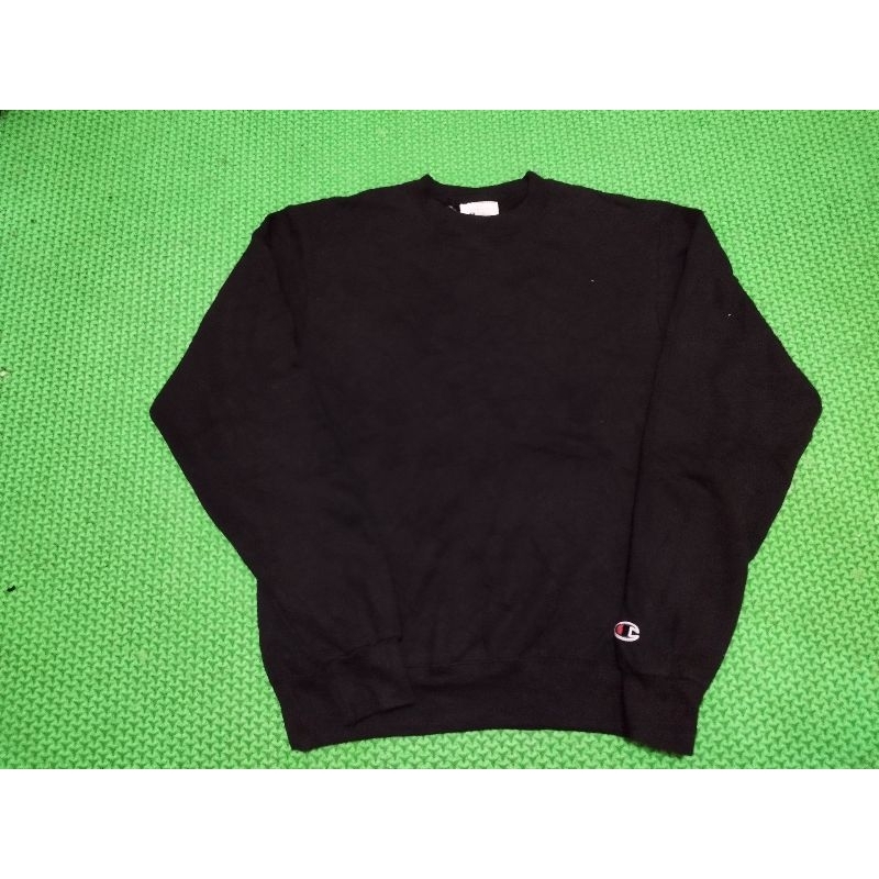 Crewneck Champion Hitam polos