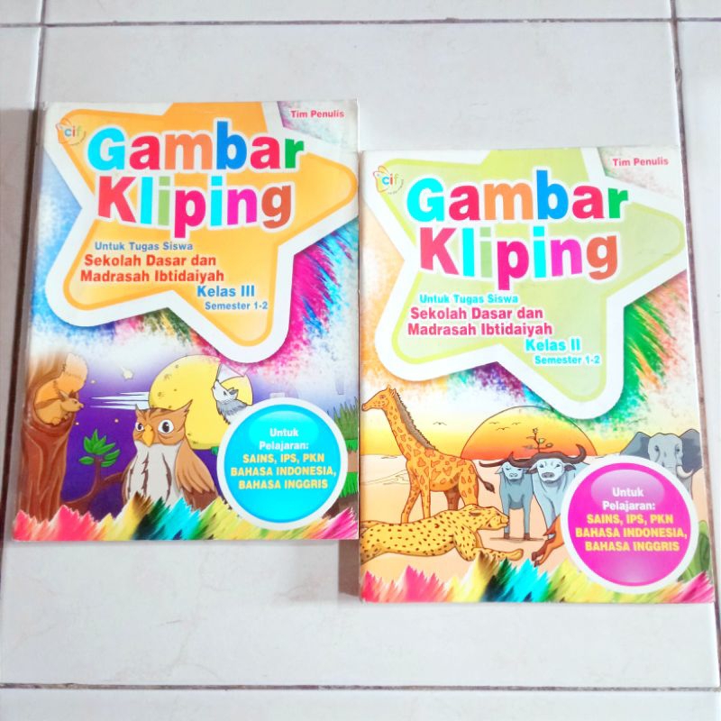 OBRAL BUKU MURAH ORIGINAL / BUKU PENGETAHUAN ANAK / KUMPULAN GAMBAR KLIPING / UNTUK TUGAS