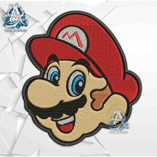 Bed Bordir KEPALA SUPER MARIO