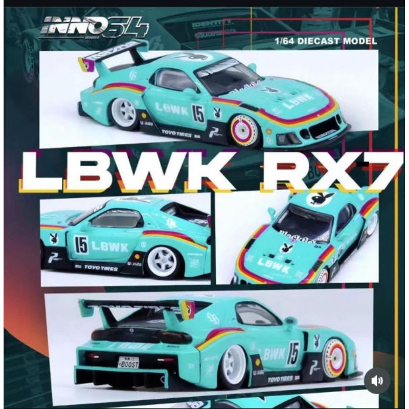 Inno Mazda Rx-7 FD35 Liberty Walk (SEALED)
