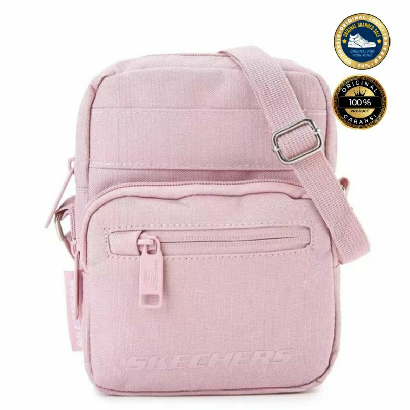 TAS SKECHERS HATCH CRPSSBODY ORIGINAL PINK