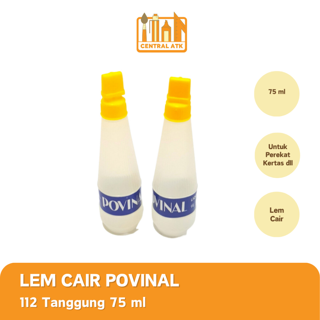 

GLUE / LEM CAIR POVINAL 112 TANGGUNG 75 ML