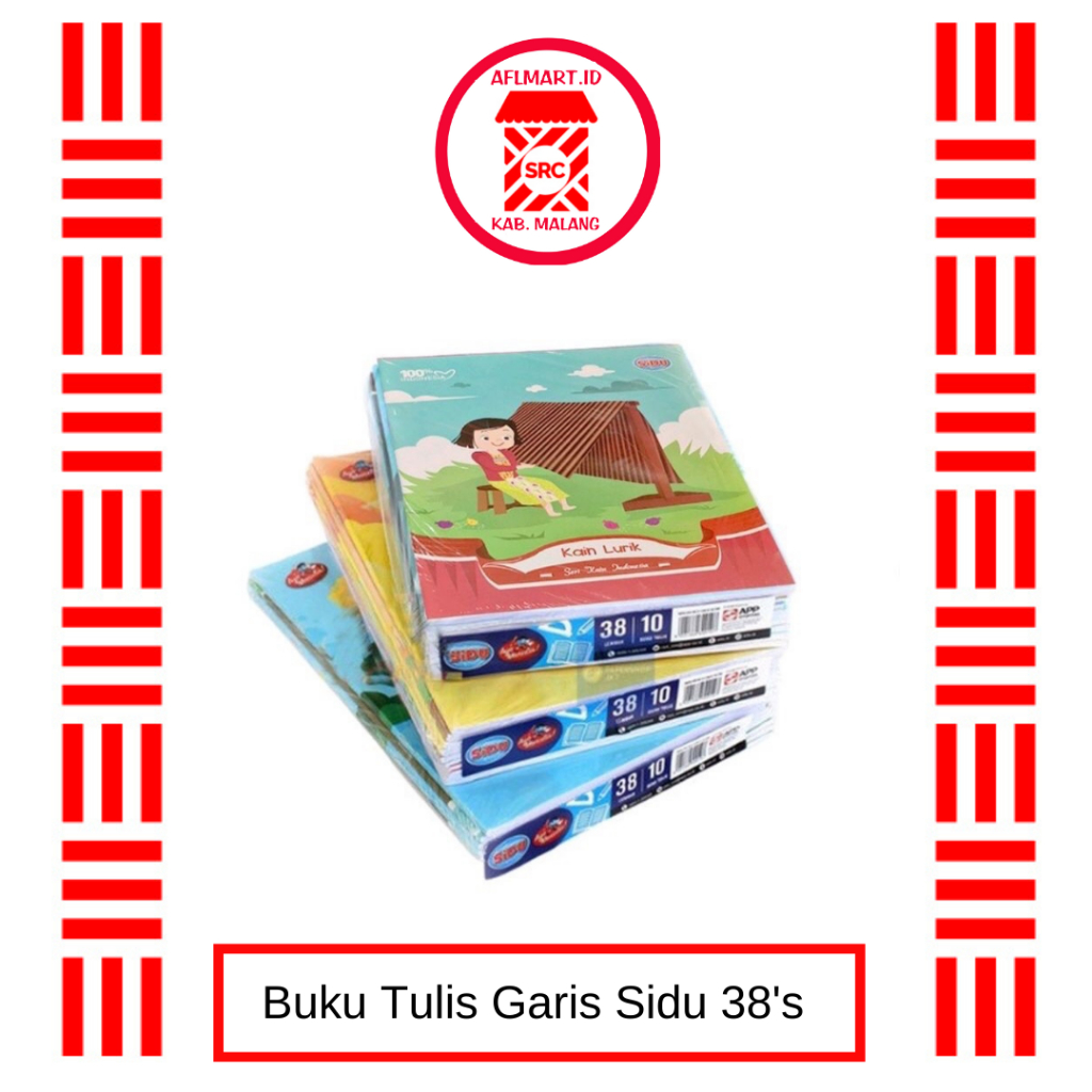 

Buku Tulis & Buku Gambar Sidu All Varian