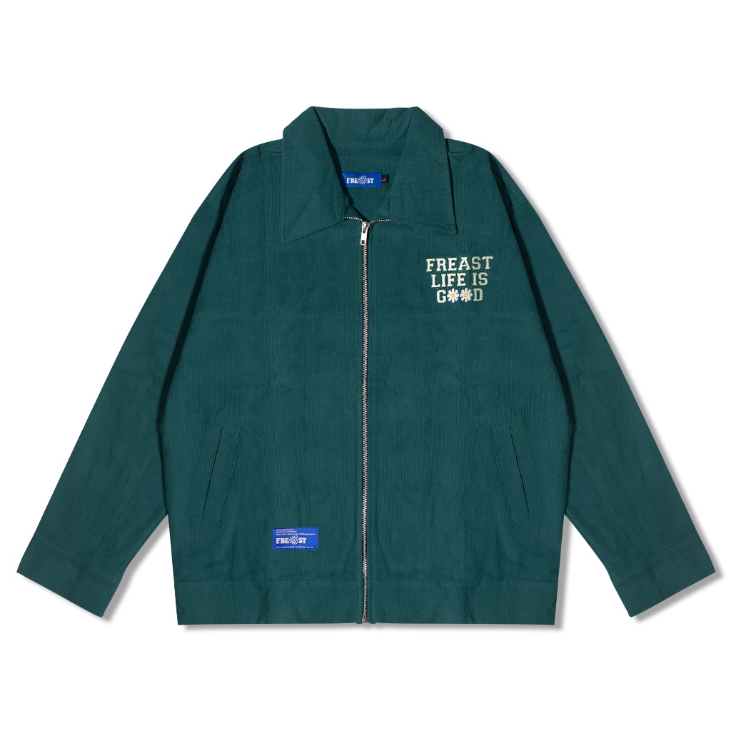 FREASTGROWERS | Work Jacket Life Is Good | Green