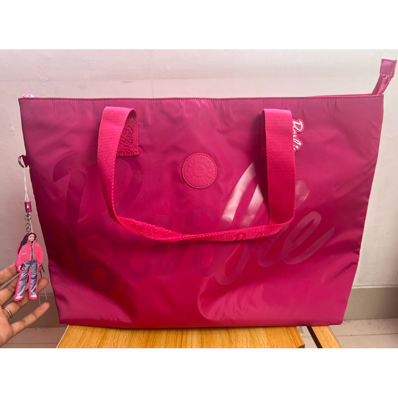 (NEW) KIPLING TOTE BAG BARBIE MIRROR