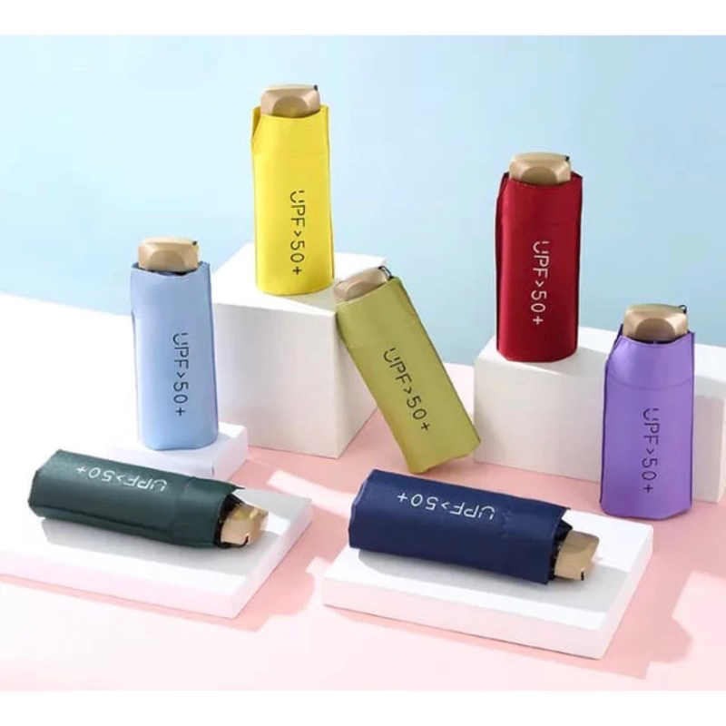 Payung Lipat Anti UV UPF 50+