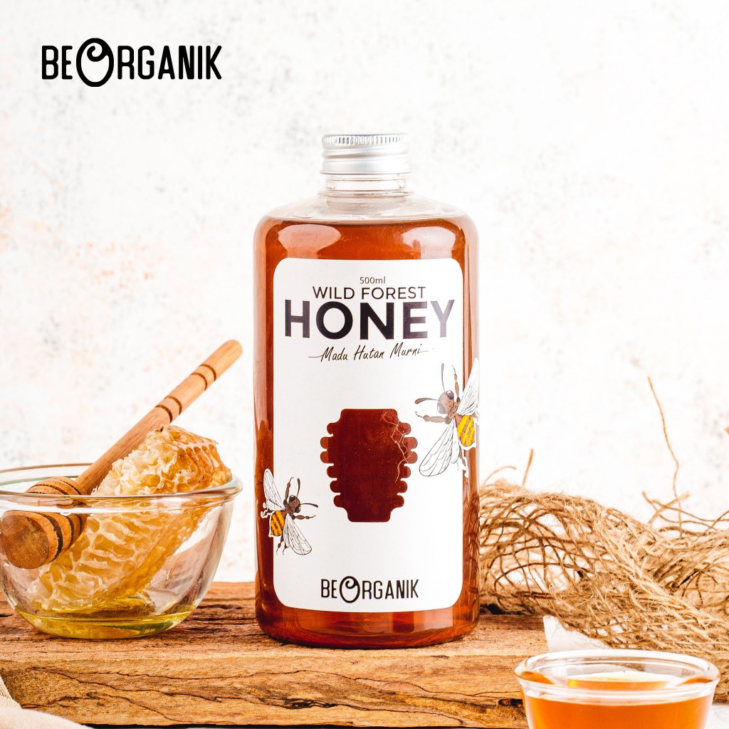 

Madu Hutan Beorganik 500ml - Natural Raw Forest Honey Asli 100%