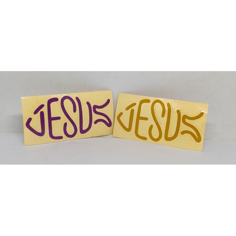 

STIKER TEMPEL ROHANI "JESUS