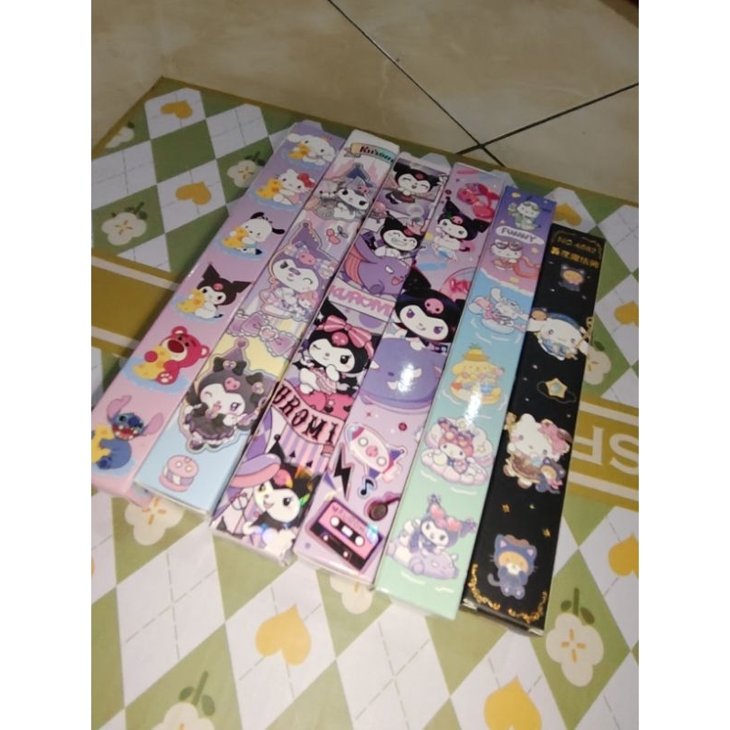 

Pen BB Ori (lisence) dan Premium karakter Sanrio Labubu Shincan Cikawa / Pulpen BB
