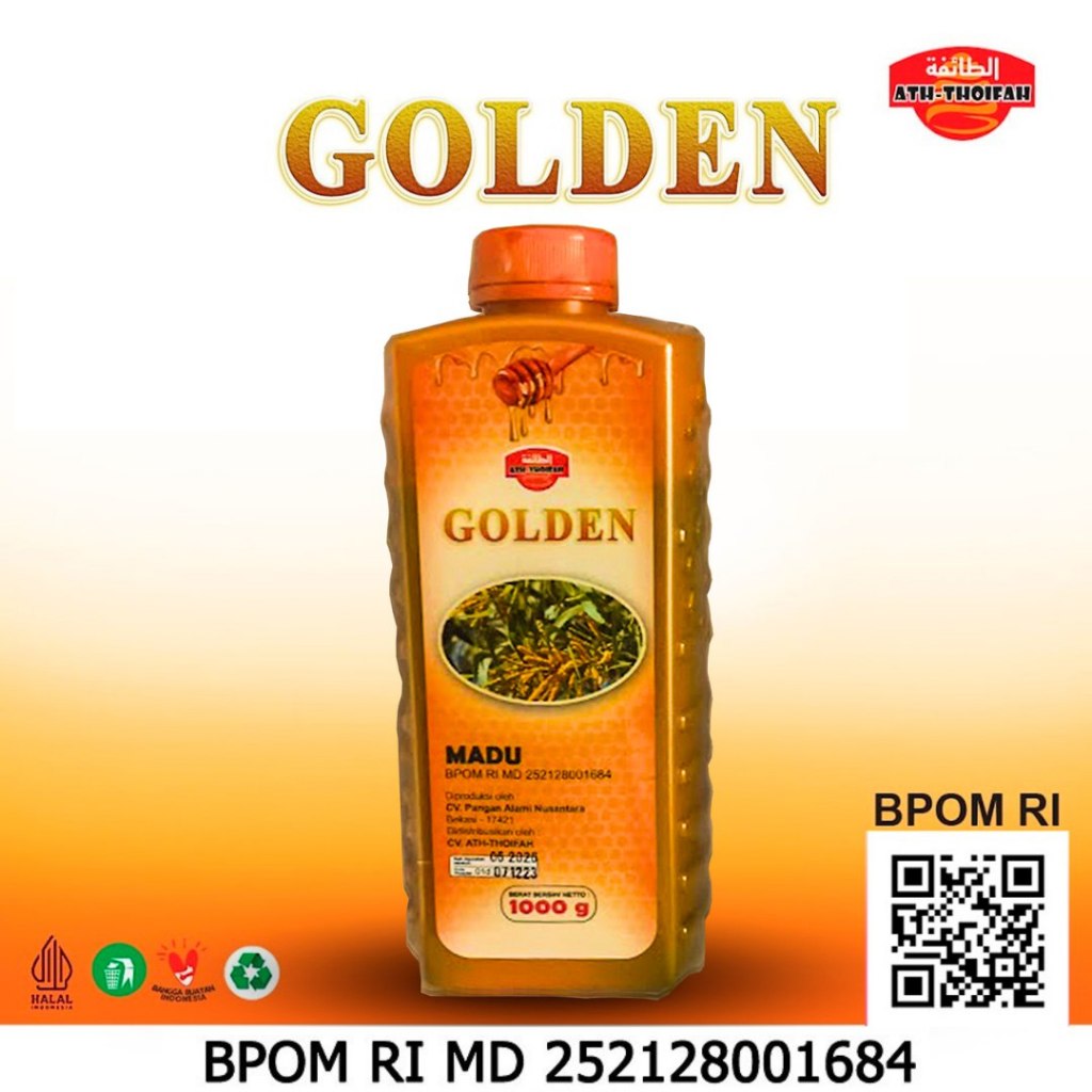 

Madu Golden Madu Hutan Akasia Madu Murni BPOM 1000 GR