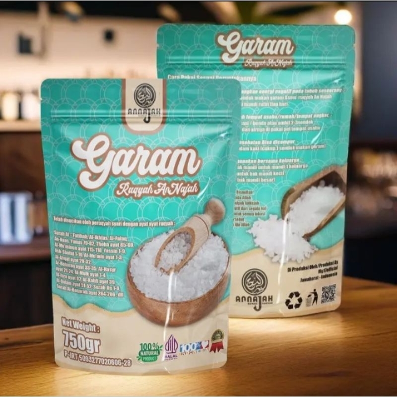 

Garam Ruqyah Annajah 750gr Original Sudah diasma