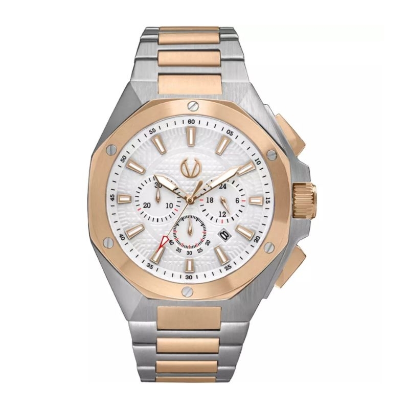 Jam Tangan Pria CHRIST VERRA CV 12117G-14 SLV Chronograph