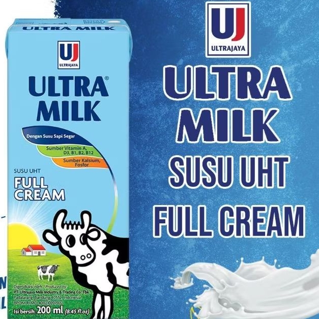 

Ultra Milk Susu UHT All Variant 200ml