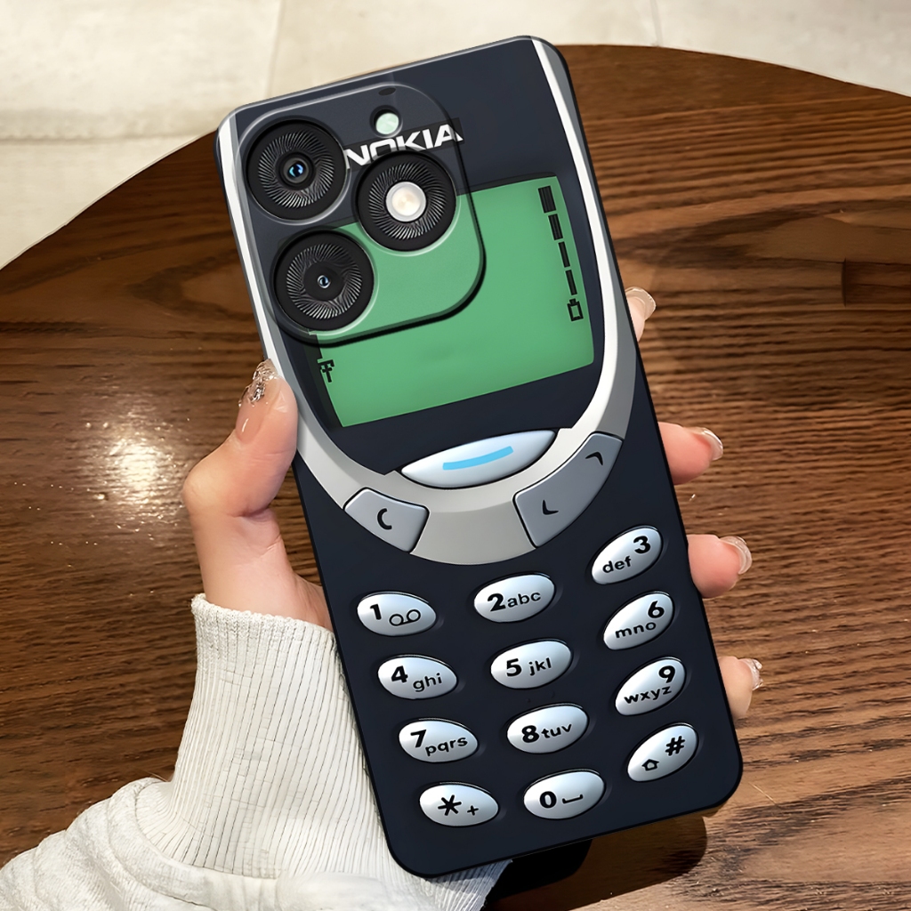 Softcase Itel A50 4G New 2024 Case Corak Phone Nokia Cesing Pelindung Cover Belakang Hp Aksesoris Te