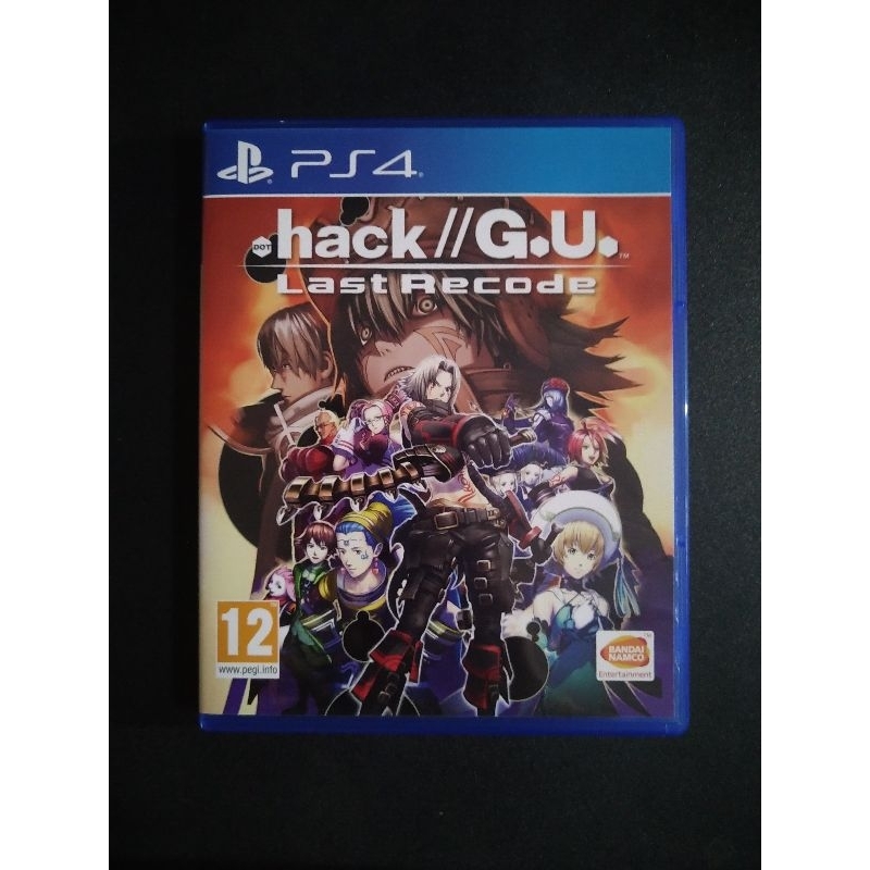 BD PS4 DOT hack//G.U. Last Recode kaset ps 4 game games Hack GU mirip ys persona royal