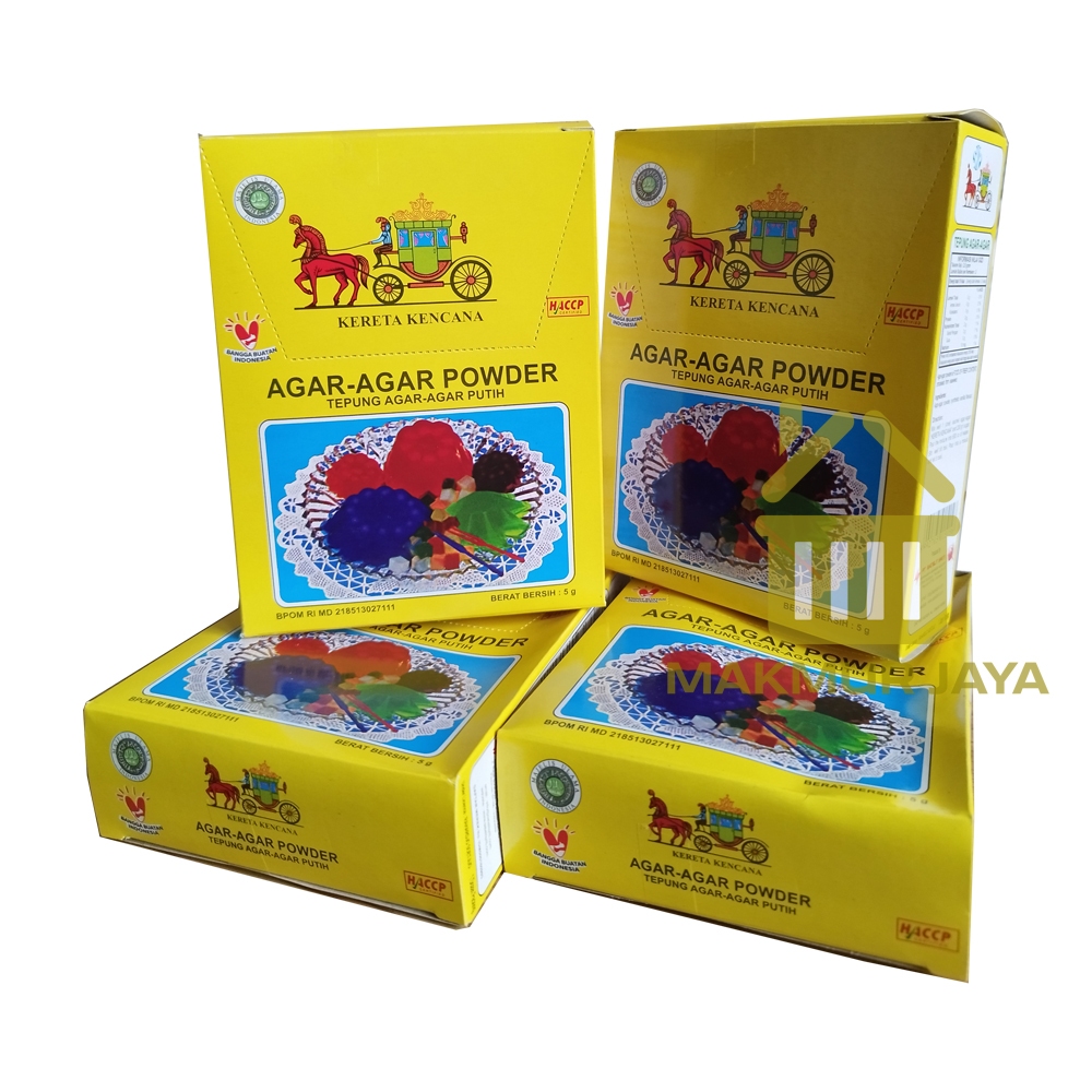 

Agar agar KERETA KENCANA 1 Box isi 12 sachet