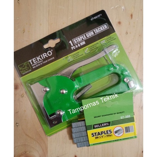

Staples Tembak Tekiro 48mm Staples Jok Staple Tacker Bonus Isi Staples