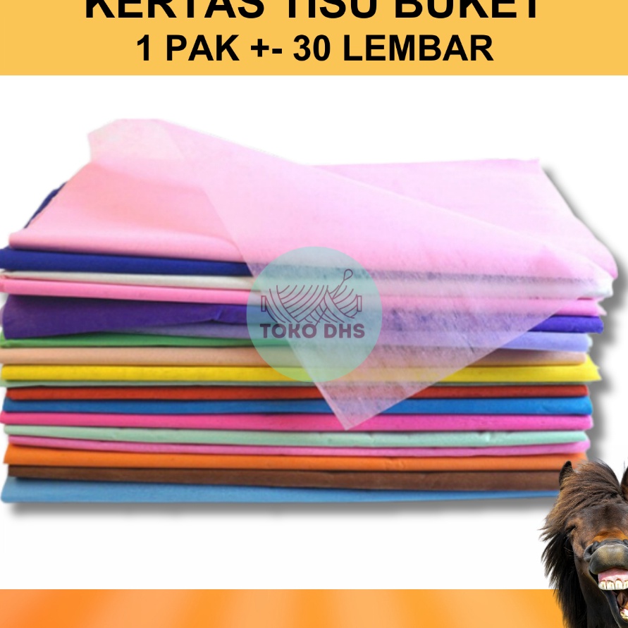 

NEW PRODUK 1 pack Kertas Tisu Buket Bunga Tissue Cotton Paper Flower
