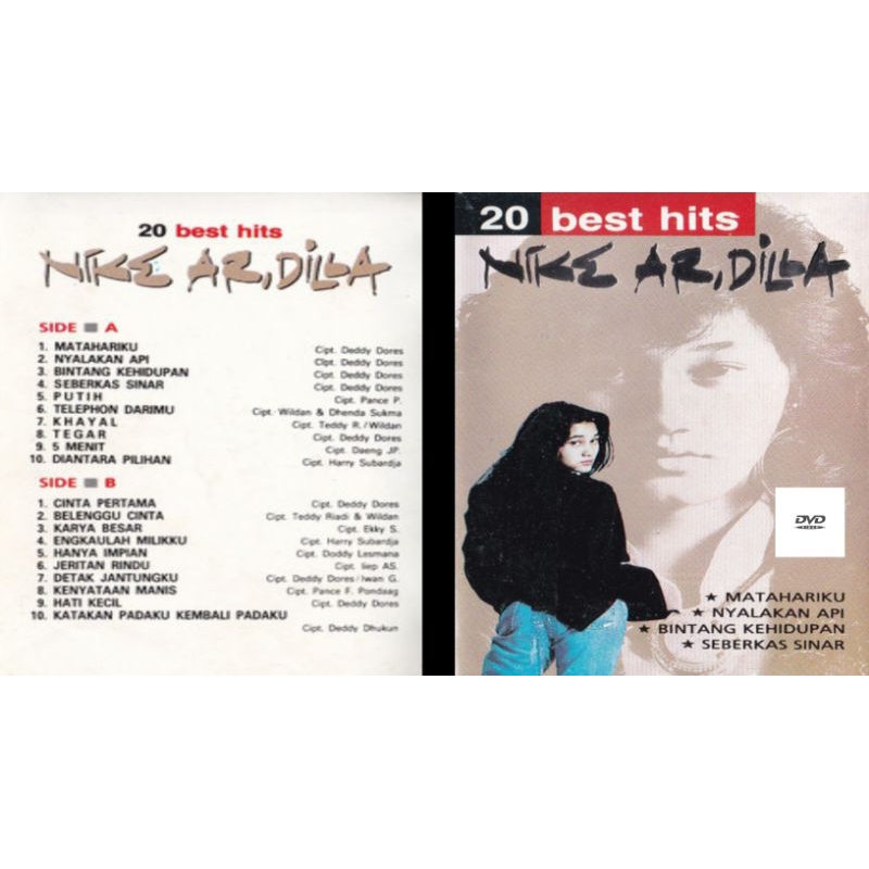 nike ardilla dvd 20 best hits album 1993
