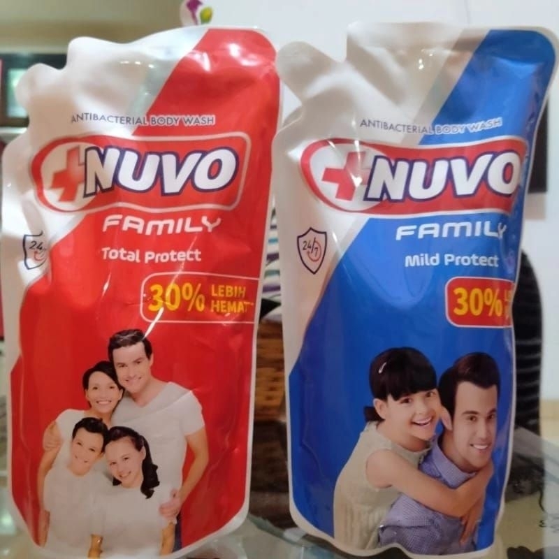 Sabun Cair Nuvo 825Ml - Nuvo body wash 825ml