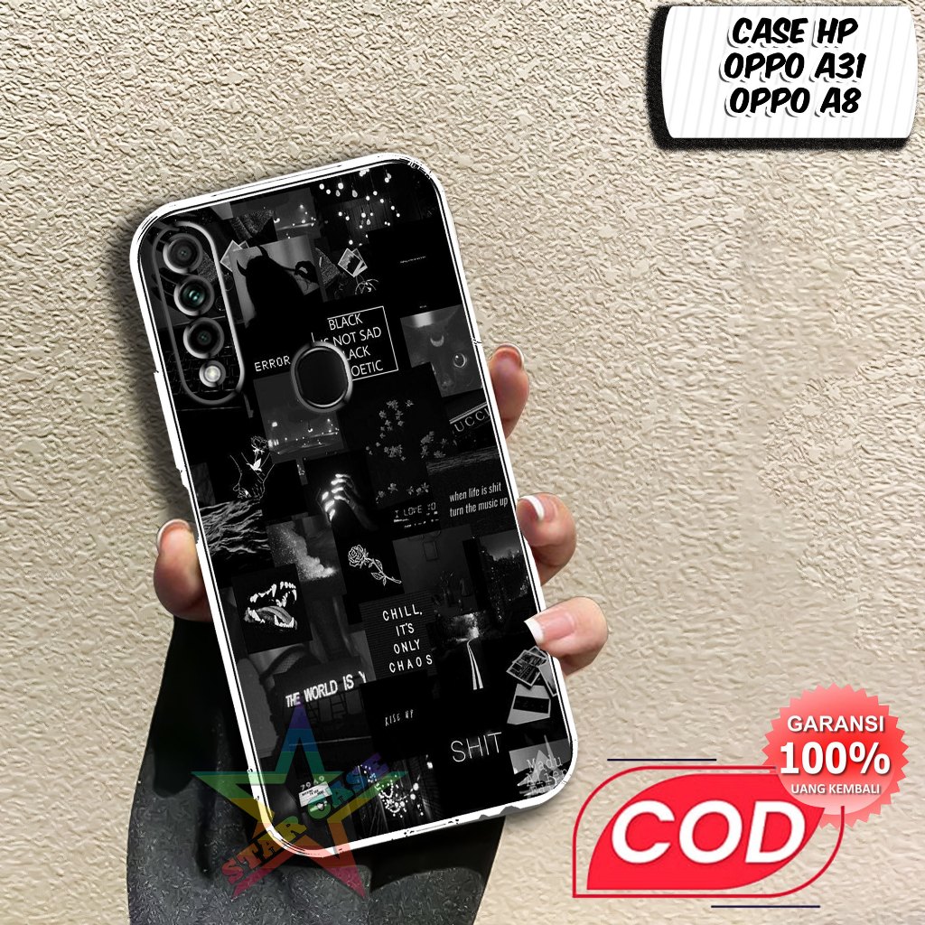 Case OPPO A31 TERBARU Motif [ AEST] Terlaris Casing OPPO A8 Terbaru Softcase Clear Protected Camera 
