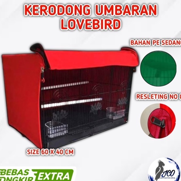 KUALITAS SUPER KERODONG KANDANG KOTAK LOVEBIRD KRODONG KANDANG LOVEBIRD KOTAK SIZE L