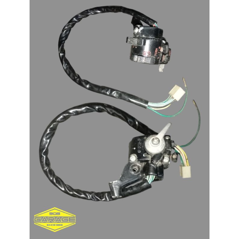 saklar holder kiri Suzuki trs115 gp100 gp125 gt100 nos original realpict japan