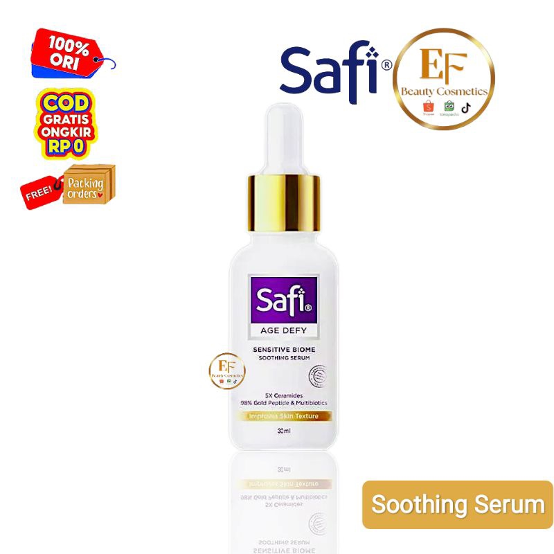 SAFI Age Defy Sensitive Biome Soothing Serum - Serum Wajah Anti Penuaan&Wajah Sensitif