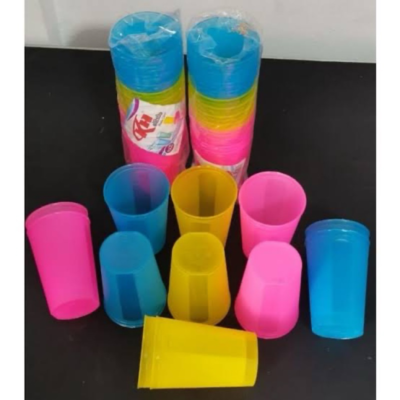 Gelas Minum Plastik ALASKA KH 1 PCS / Gelas Plastik Alaska / Cangkir Minum Teh / Kopi Plastik / Gela