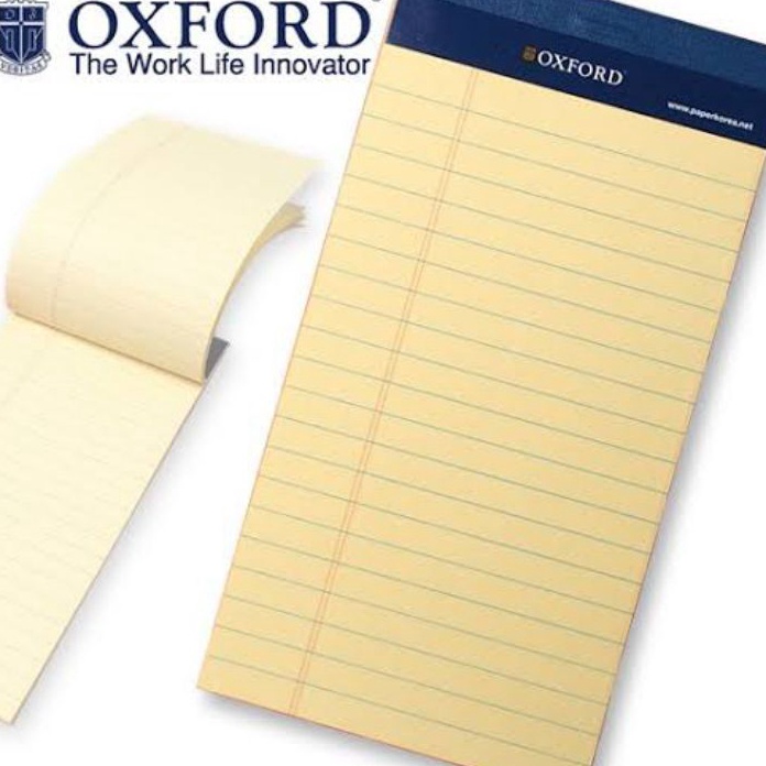 

OX LEGAL PAD NOTEPAD BUKU MEMO NOTES SOBEK ATAS