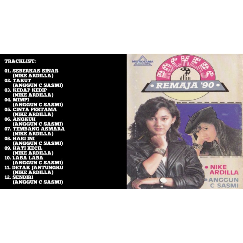 nike ardilla cd 2 rockers remaja 90 album 1990