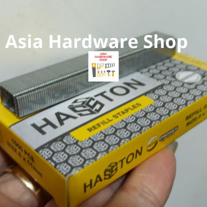 

PROHEX Refill Isi Staples Stapler Tembak Jok Refill 8mm Ukuran 4 14 mm 1 pcs HASSTON