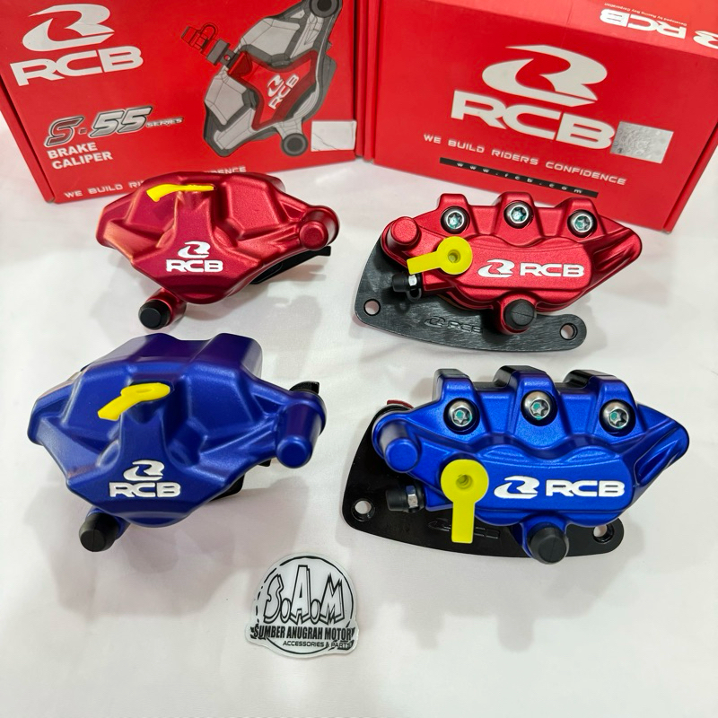 KALIPER RCB DEPAN DAN BELAKANG PNP CRF150 & WR155 / CRF WR / CALIPER / REM CAKRAM / RACING BOY