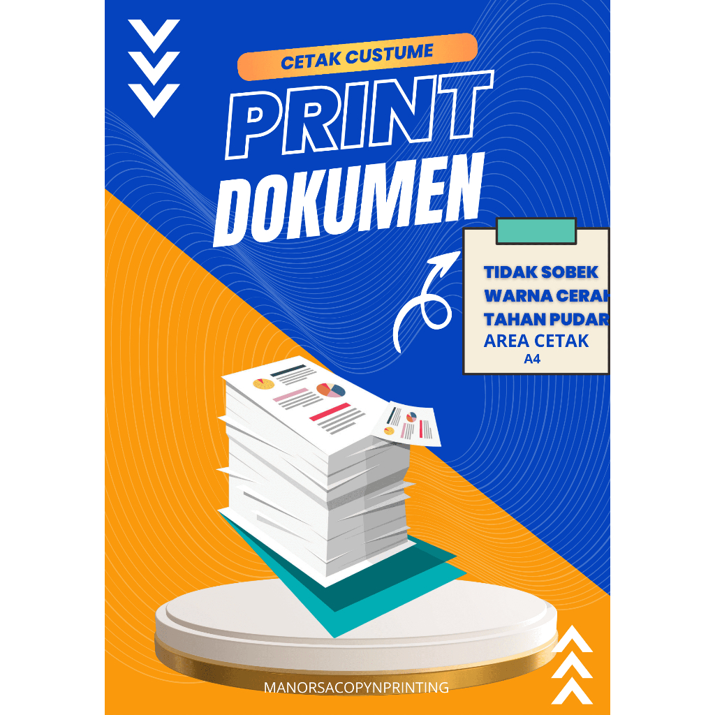 

PRINT A4 / Cetak Kertas A4 , buku, makalah, skripsi, tugas, soal A4 BW/COLOR
